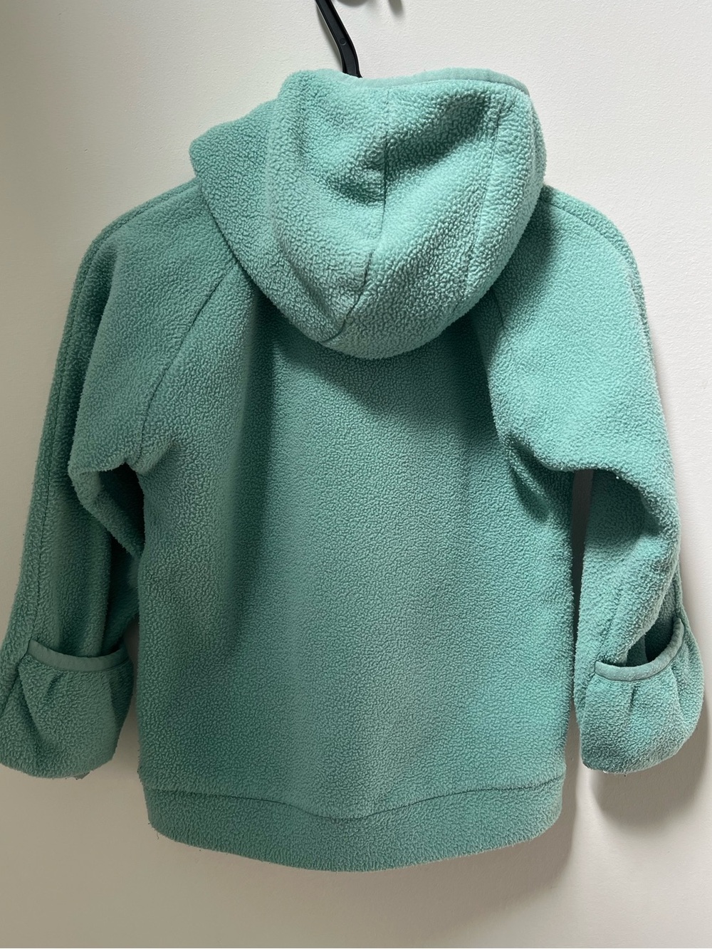 MEC Kids Mint Green Hooded Fleece Zip Jacket - Picture 3 of 8